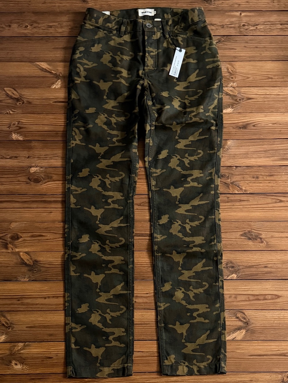 Taylor Stitch The Camp Pant Camo Boss Duck New With Tags